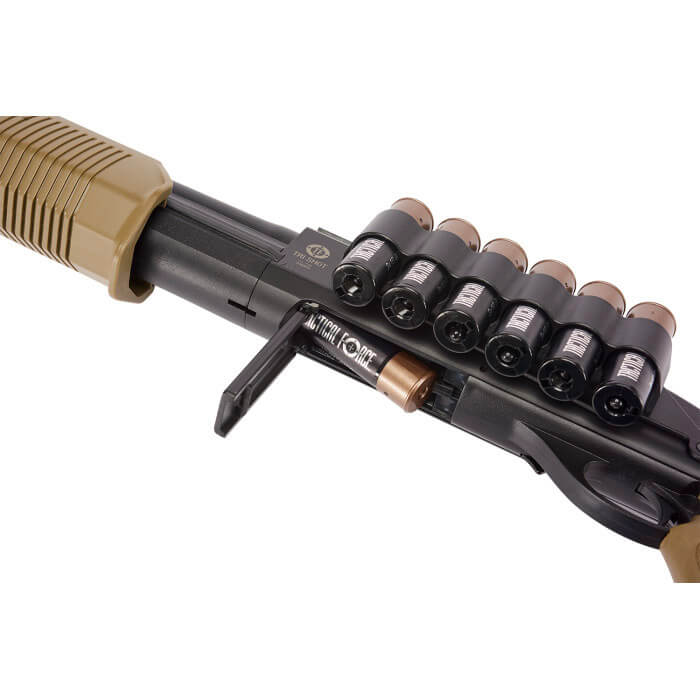 Tactical Force Tri-Shot Shotgun Black/Tan
