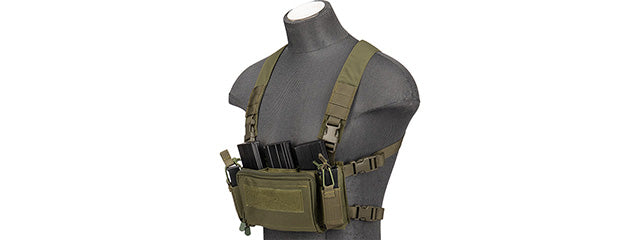 WST Multifunctional Chest Rig OD Green