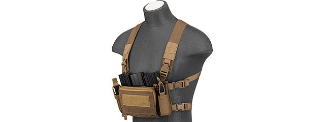 WST Multifunctional Chest Rig Coyote Brown Tan