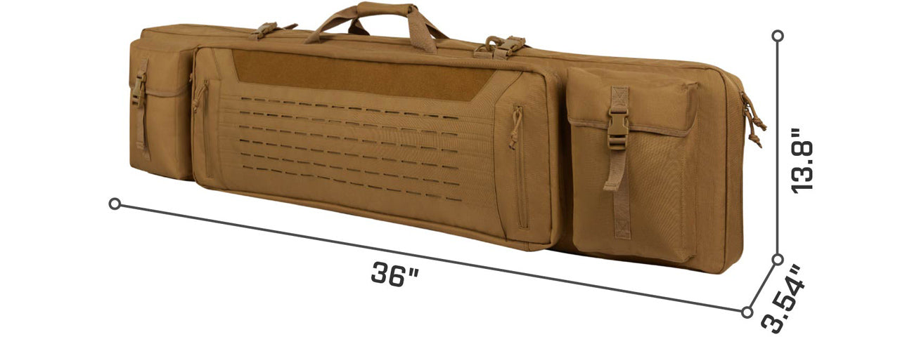 Guawin Laser Cut 42" Rifle Bag Tan