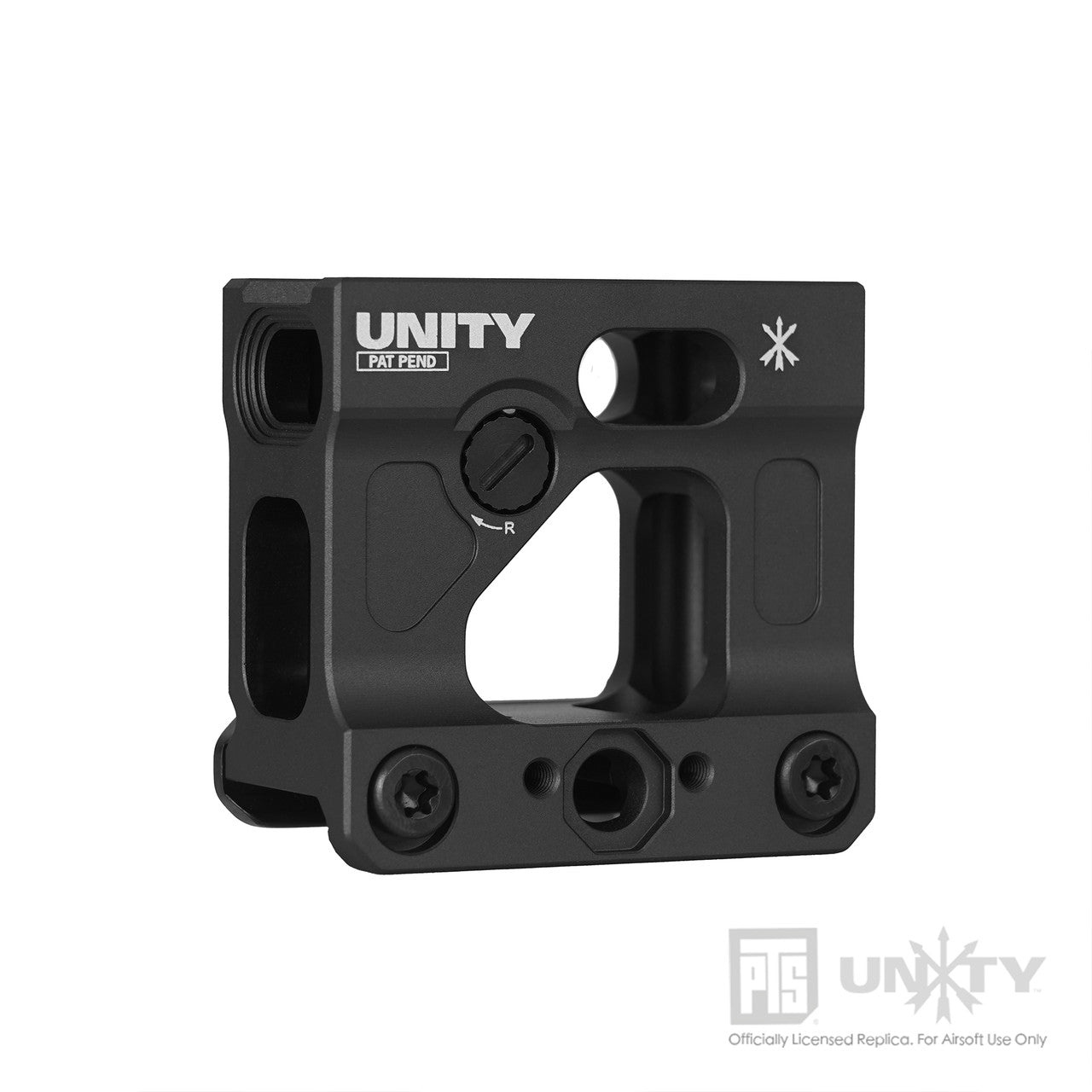 PTS Unity Tactical FAST Micro Riser T1 Mount Black
