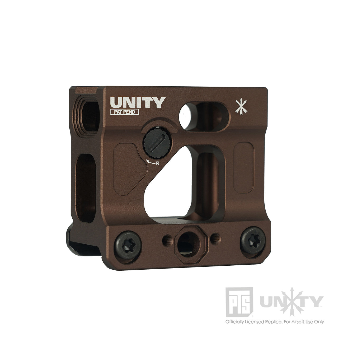 PTS Unity Tactical FAST Micro Riser T1 Mount Bronze