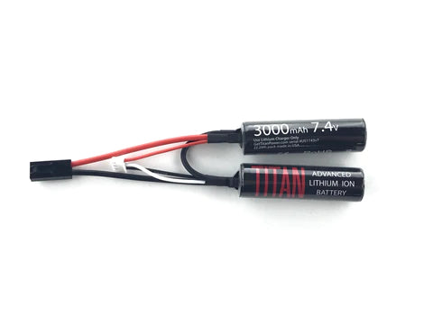 Titan 3000mAh 7.4v Li-ION Nunchuck Tamiya
