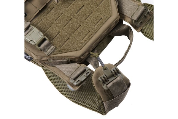 Lancer Tactical 2018 Front/Back Pro Plate Carrier - (Ranger Green)