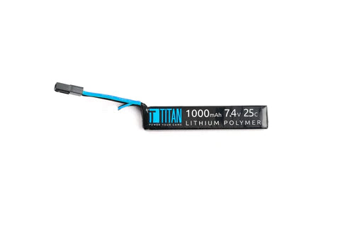 Titan Power LiPo 1000mAh 7.4v 25C Stick Tamiya