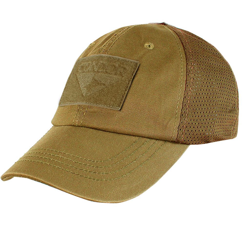 Condor Mesh Tactical Cap Coyote Brown