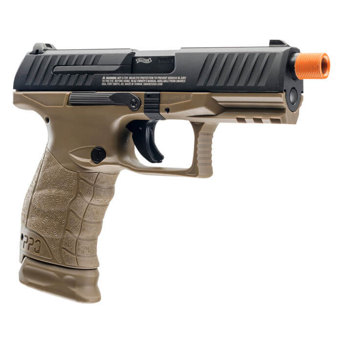 Walther PPQ TAC Green Gas Black/Tan