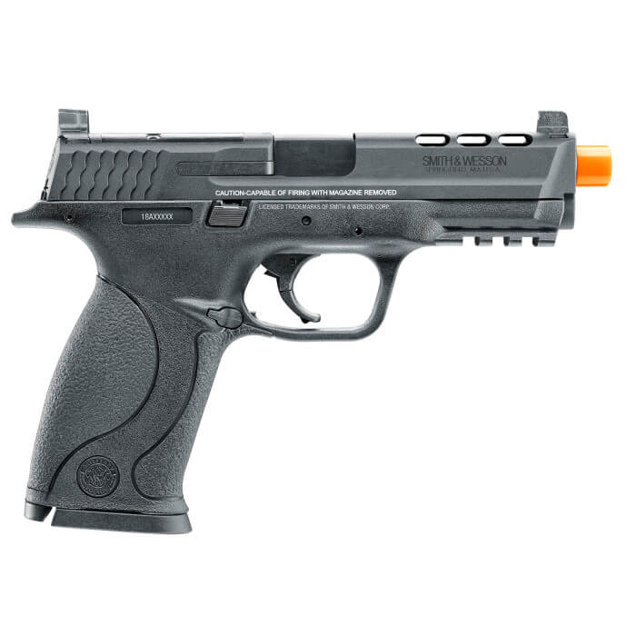 S&W M&P9 Performace Center Green Gas Black