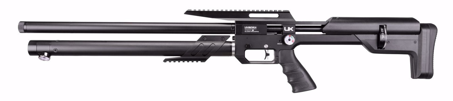 Umarex Zelos .25 Caliber Precision Pre-Charged Pneumatic Pellet Rifle Black