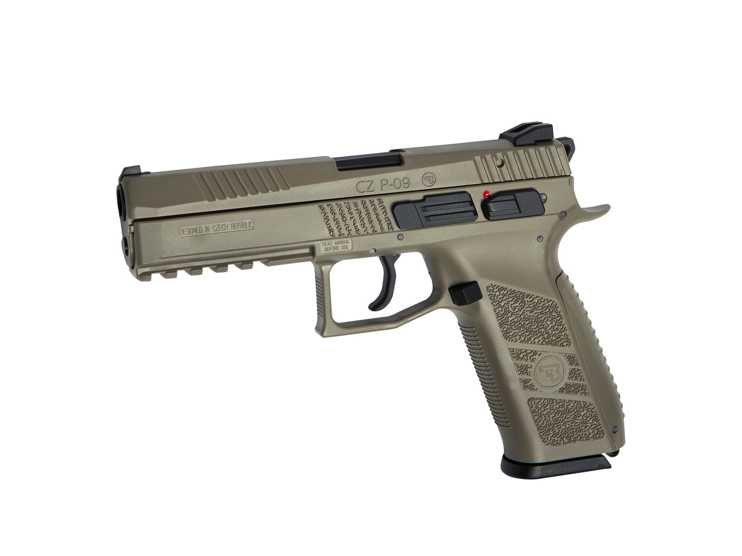 CZ P-09 Polymer FDE Green Gas