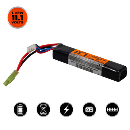 Valken 11.1v 1000mAh 15/30c Stick LiPo Tamiya