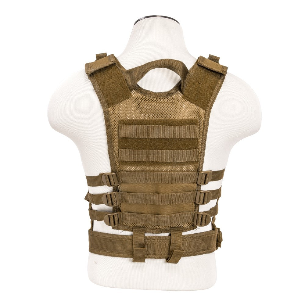 NcSTAR Tactical Vest Youth Tan