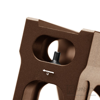 PTS Unity Tactical FAST Micro Riser T1 Mount Bronze