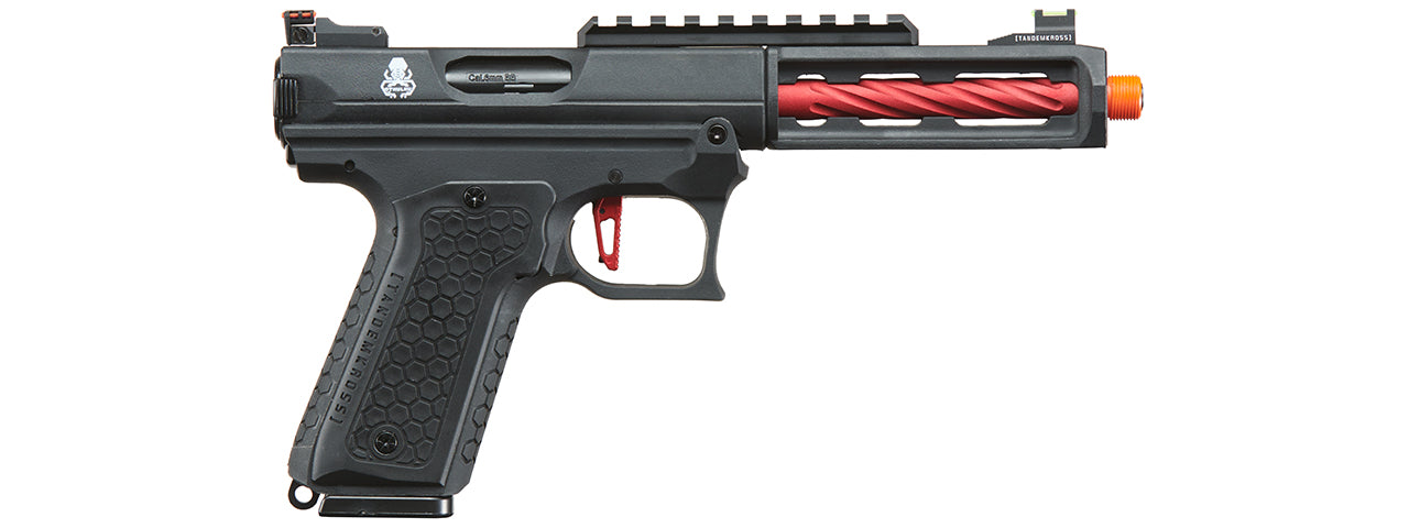 Tandemkross CTHULHU Green Gas Blow Back Pistol Black / Red