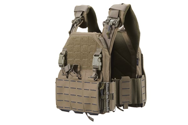 Lancer Tactical 2018 Front/Back Pro Plate Carrier - (Ranger Green)