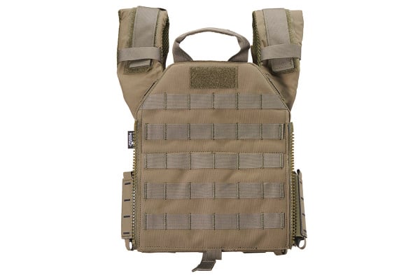 Lancer Tactical 2018 Front/Back Pro Plate Carrier - (Ranger Green)
