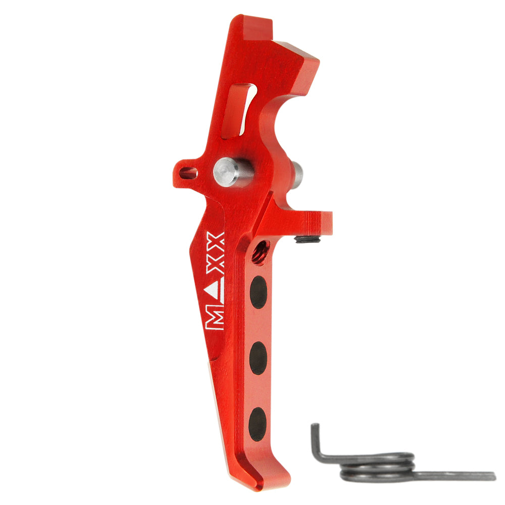 MAXX Style E Red CNC Aluminum Advanced Speed Trigger