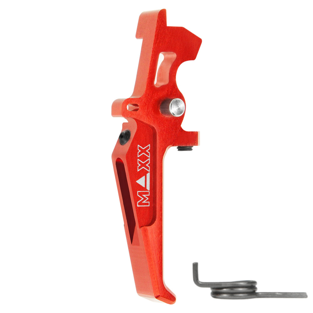 MAXX Style E Red CNC Aluminum Advanced Speed Trigger