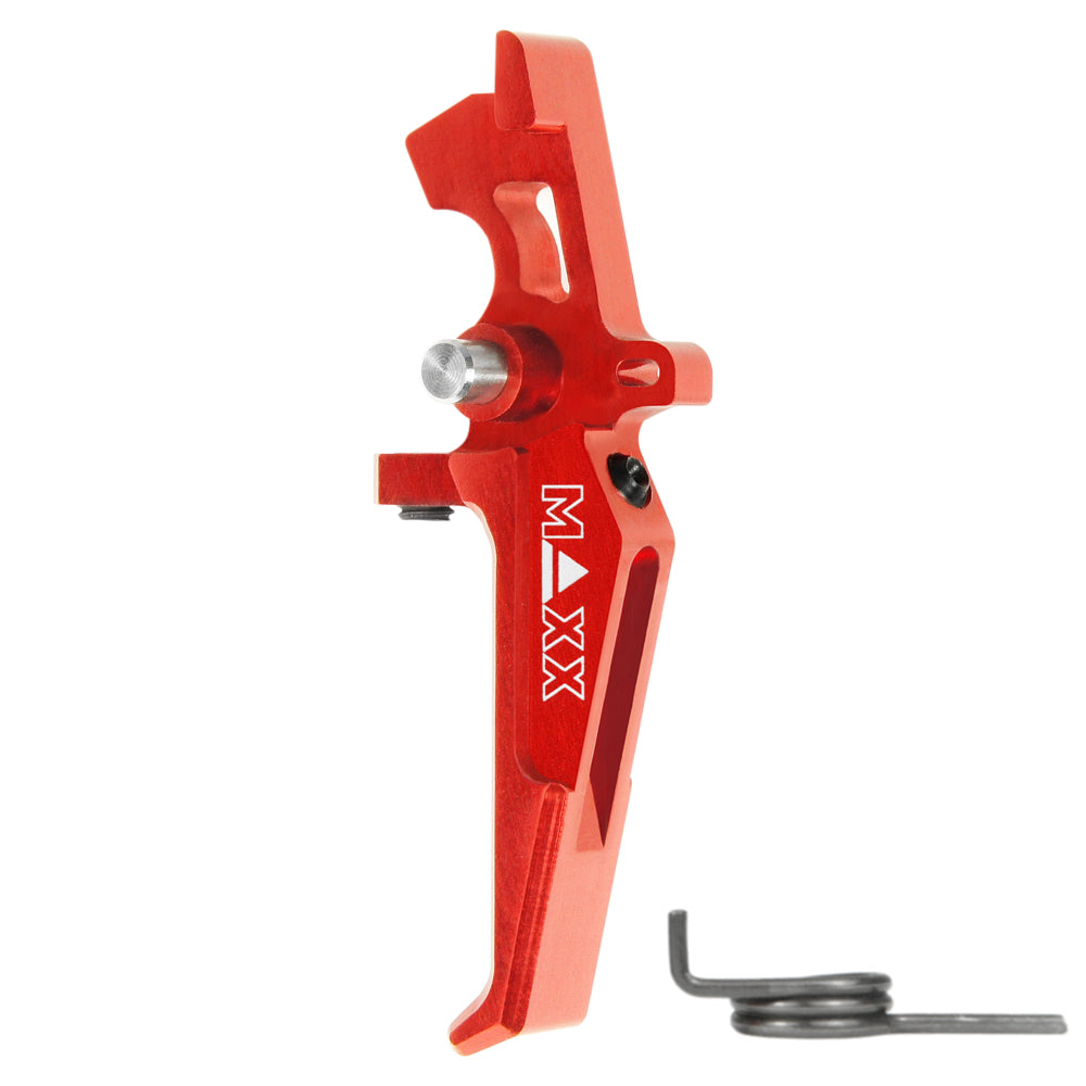 MAXX Style E Red CNC Aluminum Advanced Speed Trigger