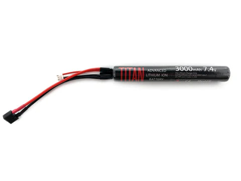 Titan 3000mAh 7.4v Li-ION Stick Deans