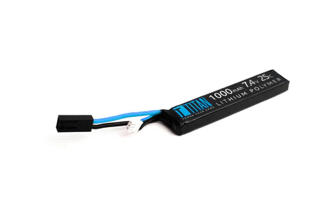 Titan Power LiPo 1000mAh 7.4v 25C Stick Tamiya