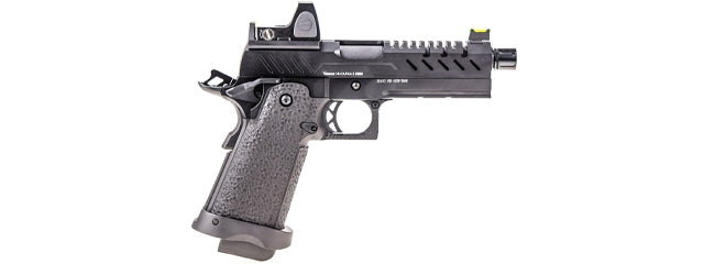 Vorsk Hi-Capa 4.3 GBB Pistol w/ Red Dot Sight Black