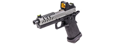 Vorsk Hi-Capa 4.3 GBB Pistol w/ Red Dot Sight Black / Gray