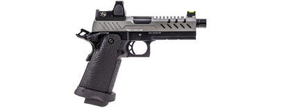 Vorsk Hi-Capa 4.3 GBB Pistol w/ Red Dot Sight Black / Gray