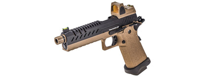 Vorsk Hi-Capa 5.1 GBB Pistol w/ Red Dot Sight Tan / Black