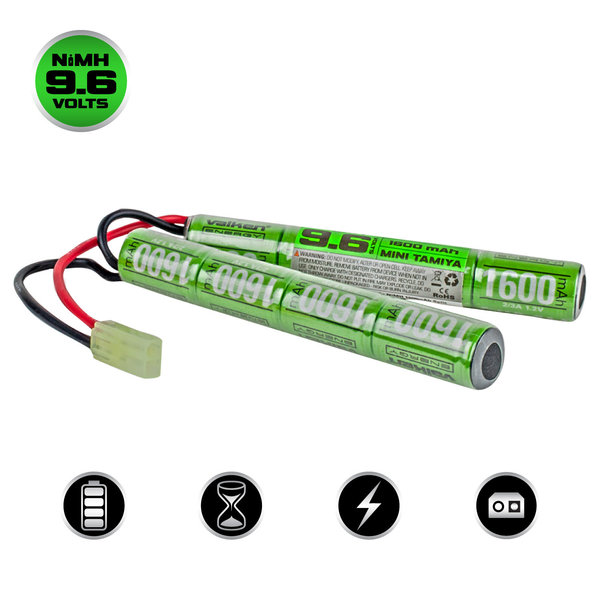 Valken 9.6v 1600mAh Butterfly