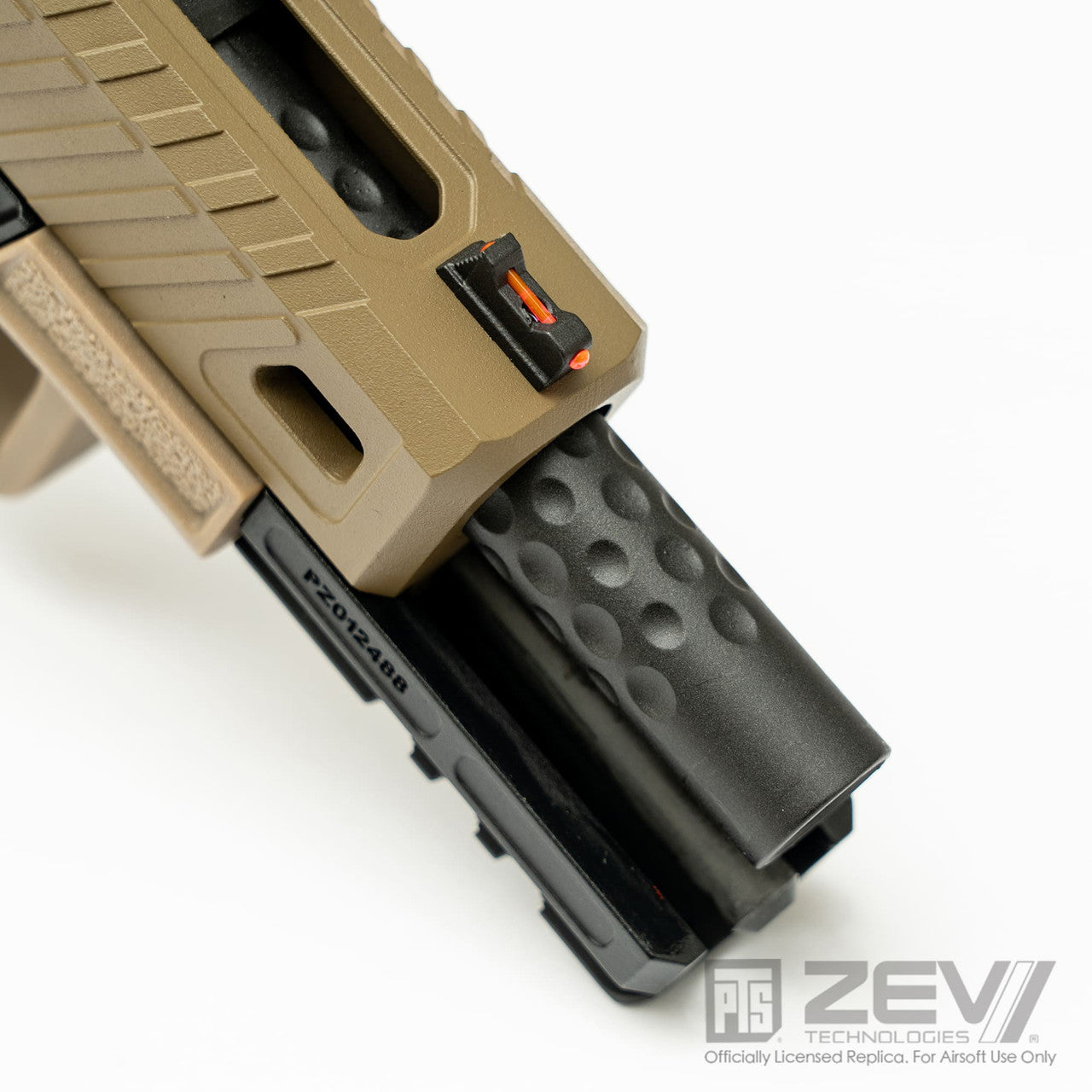 PTS ZEV OZ9 Elite FDE (Standard version) Gas Blowback Pistol